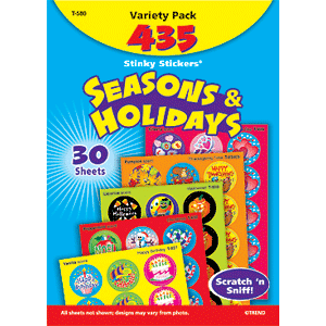 Seasons & Holidays - Stinky Stickers (435 stickers, 29 designs)-0