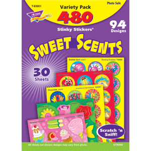 Sweet Scents - Stinky Stickers (480 stickers, 94 designs)-0