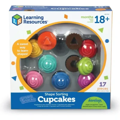 Shape Sorting Cupcakes **Damaged/Dented Discount** Web Only