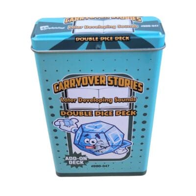 Carryover Stories--Later Developing Sounds Double Dice Add-On Deck