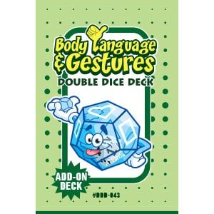Body Language & Gestures Double Dice Add-On Deck-0