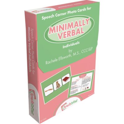 Minimally Verbal Individuals - Speech Corner Photo Cards