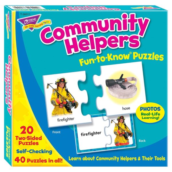 Community Helpers - Fun To Know Puzzles-0