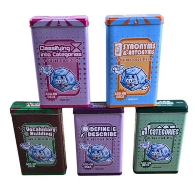 Double Dice Deck Bundle: Vocabulary (DDD-008, 010, 017, 029, 035)