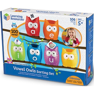 Vowel Owls Sorting Set-0