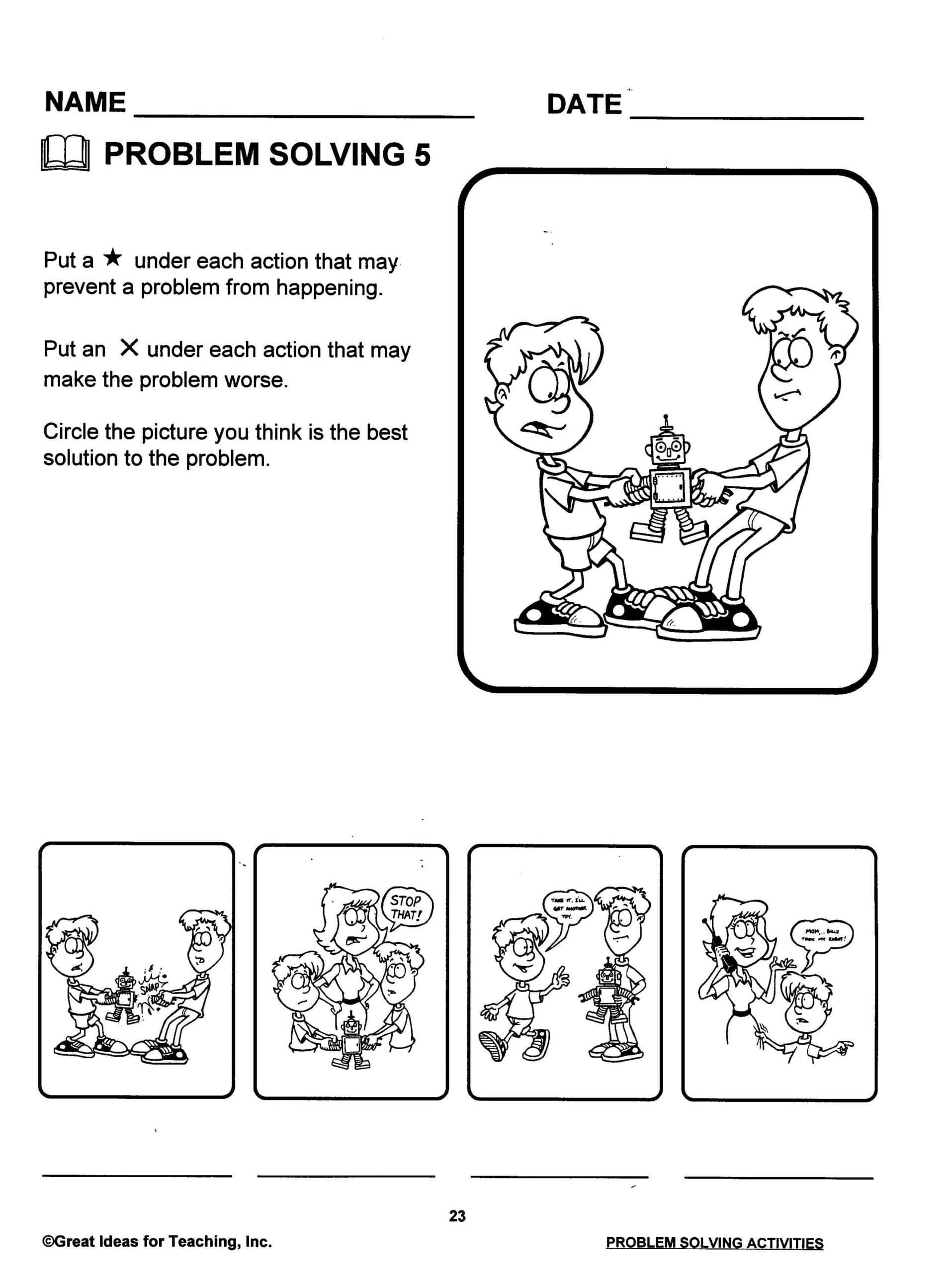 problem solving games for preschoolers