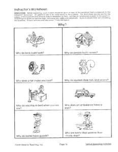 Verbal Reasoning Activities - Speech Corner