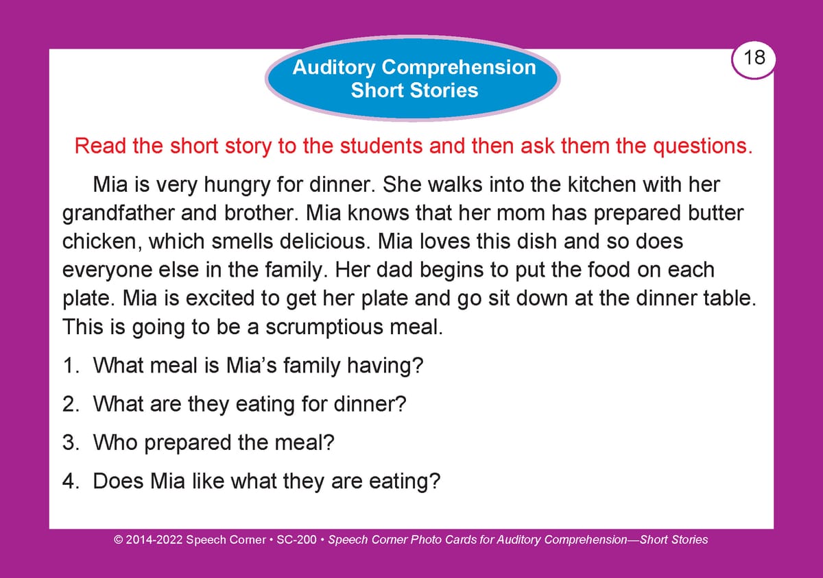 Speech Corner Photo Cards Original Bundle (SC-200, 205, 210, 215, 220) - Image 3