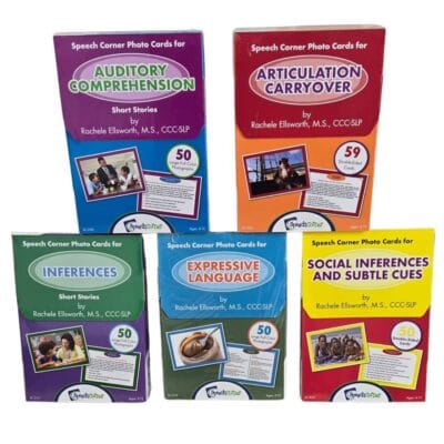 Speech Corner Photo Cards Original Bundle (SC-200, 205, 210, 215, 220)