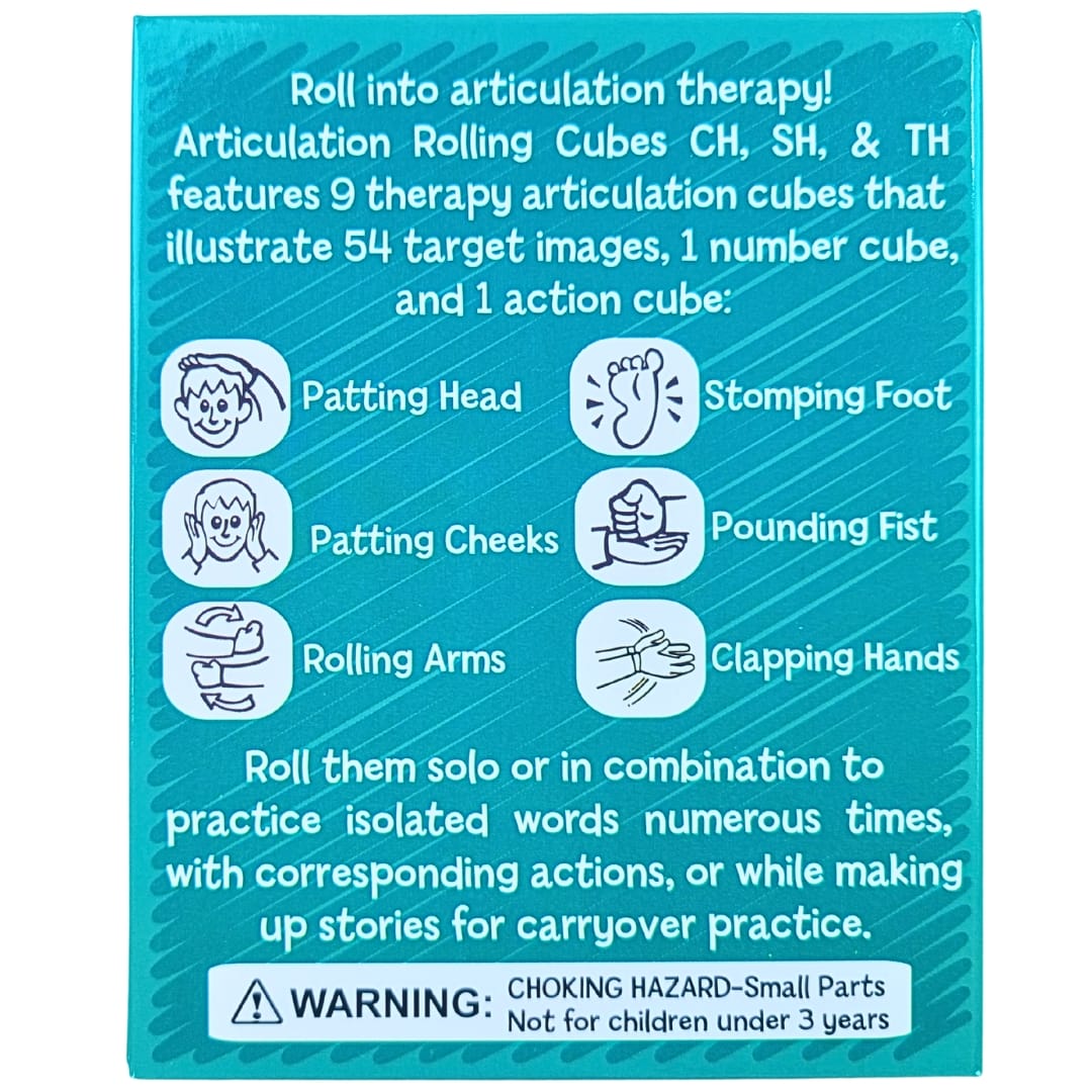 Articulation Rolling Cubes Ch/Sh/Th - Image 3
