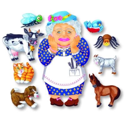 Old Lady Who Swallowed a Fly - Flannel Board Stories