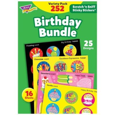 Birthday Bundle - Scratch 'n Sniff Stinky Stickers
