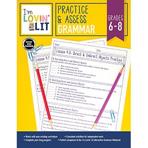 Practice and Assess: Grammar, Grades 6-8-5220