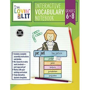 Interactive Vocabulary, Grades 6-8-5110