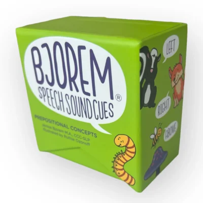 Bjorem Speech- Prepositional Concepts *Out of Stock-No longer available*