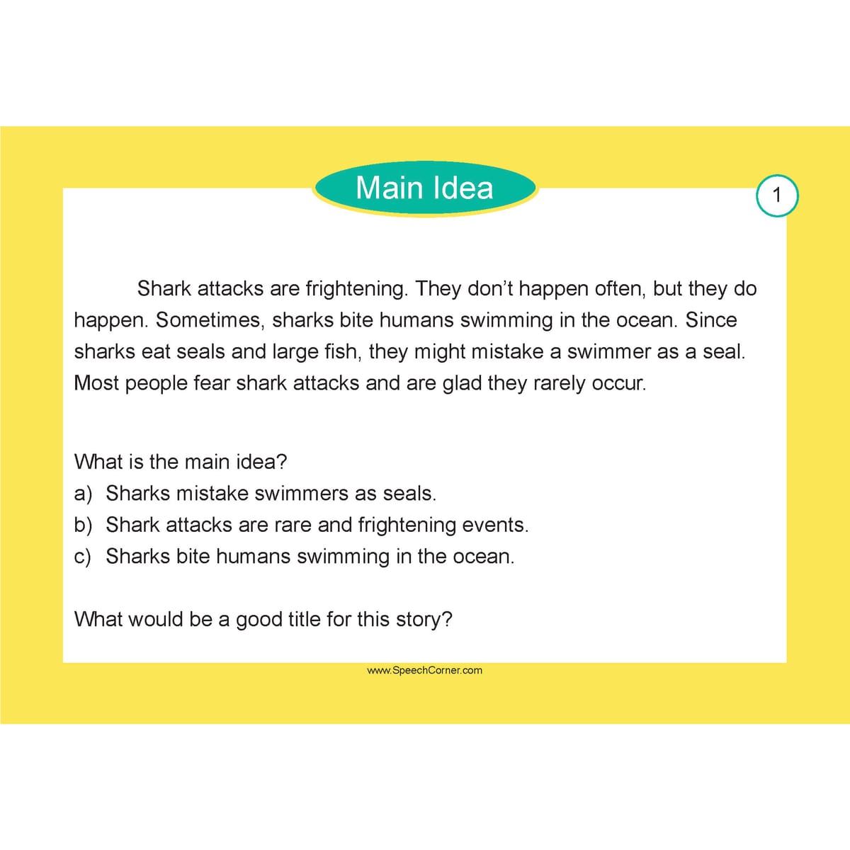 Speech Corner Photo Cards Bundle - Language Comprehension (SC-200, 275, 288) - Image 8