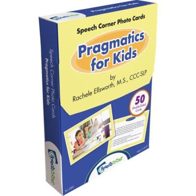 Pragmatics for Kids - Speech Corner Photo Cards