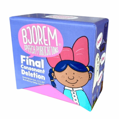 Bjorem Speech—Final Consonant Deletion