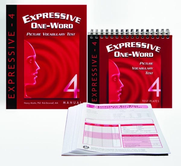 EOWPVT-4 Expressive One-Word Picture Vocabulary Test- Complete Kit-6195