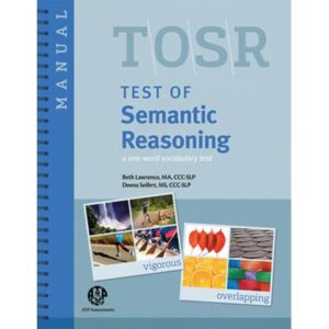Test of Semantic Reasoning (TOSR)- 25 Forms-0
