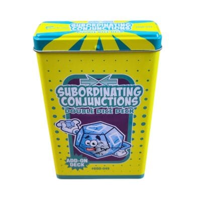 Subordinating Conjunctions Double Dice Add-On Deck