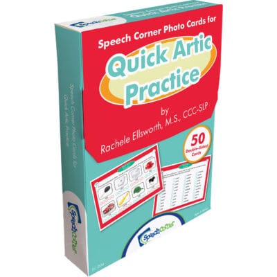 Quick Artic Practice - Speech Corner Photo Cards