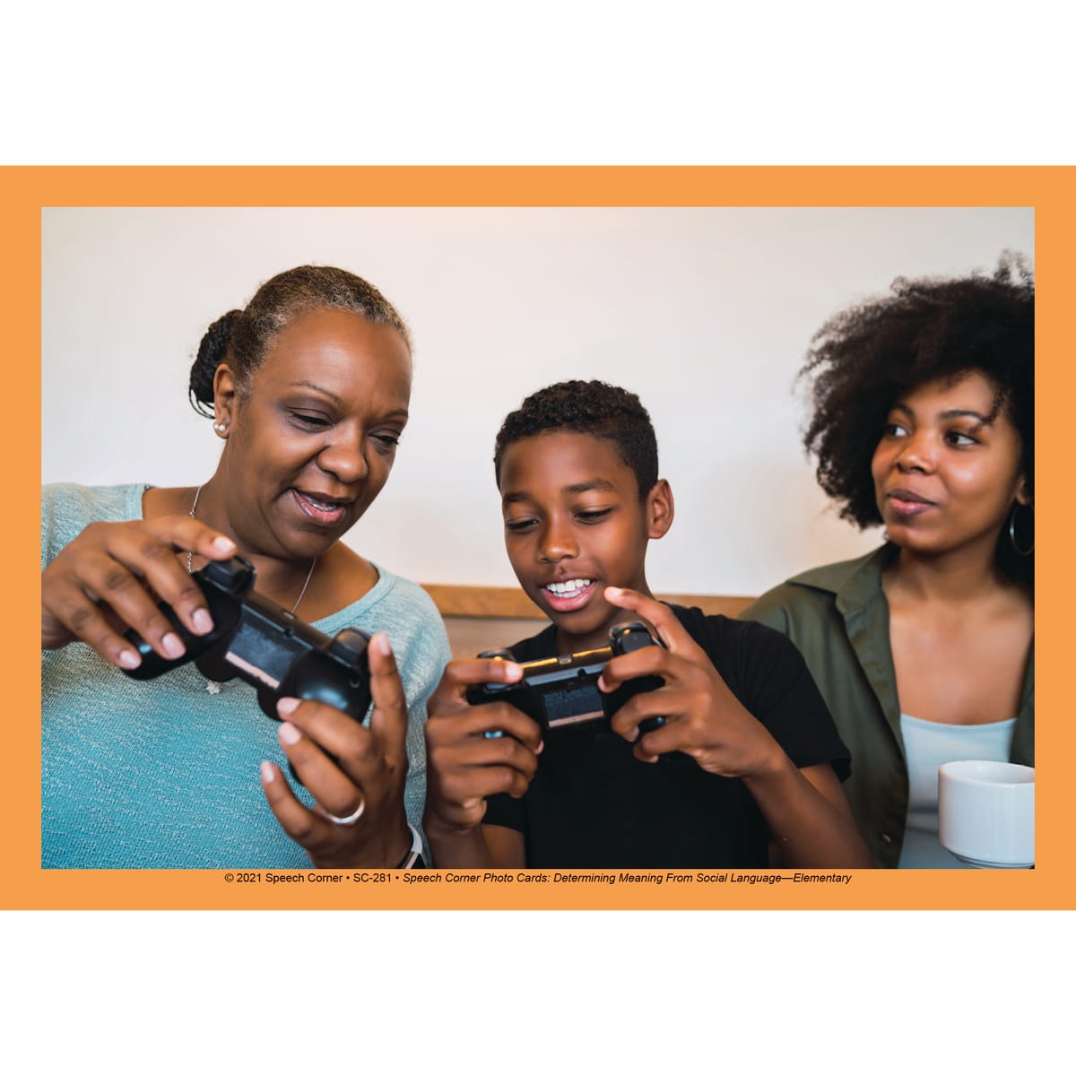 Determining Meaning from Social Language Elementary - Speech Corner Photo Cards - Image 4