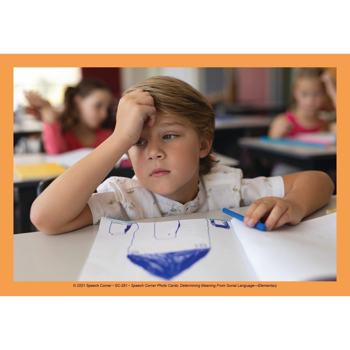 Determining Meaning from Social Language Elementary - Speech Corner Photo Cards - Image 6