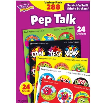 Pep Talk Scratch 'n Sniff Stinky Stickers® Variety Pack
