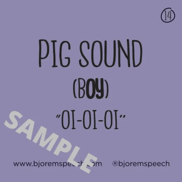 BIG BOX of Bjorem Speech Sound Cues - Speech Corner