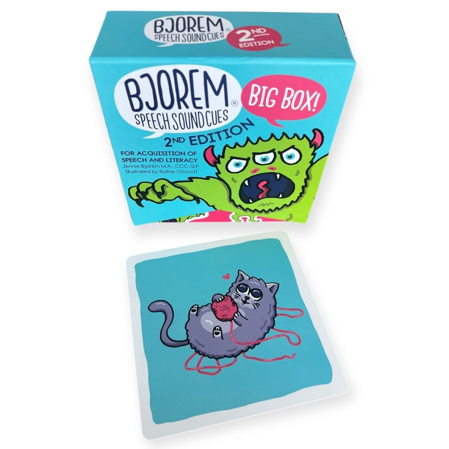 BIG BOX of Bjorem Speech Sound Cues - Speech Corner