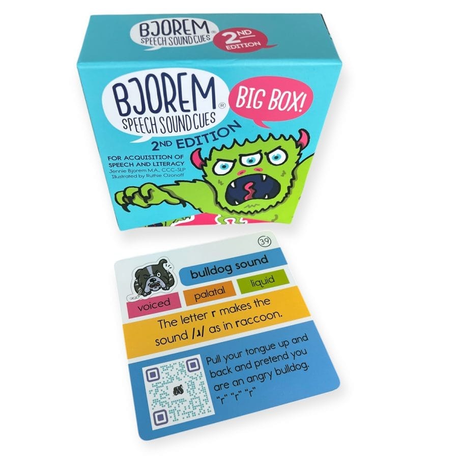 BIG BOX of Bjorem Speech Sound Cues - Speech Corner
