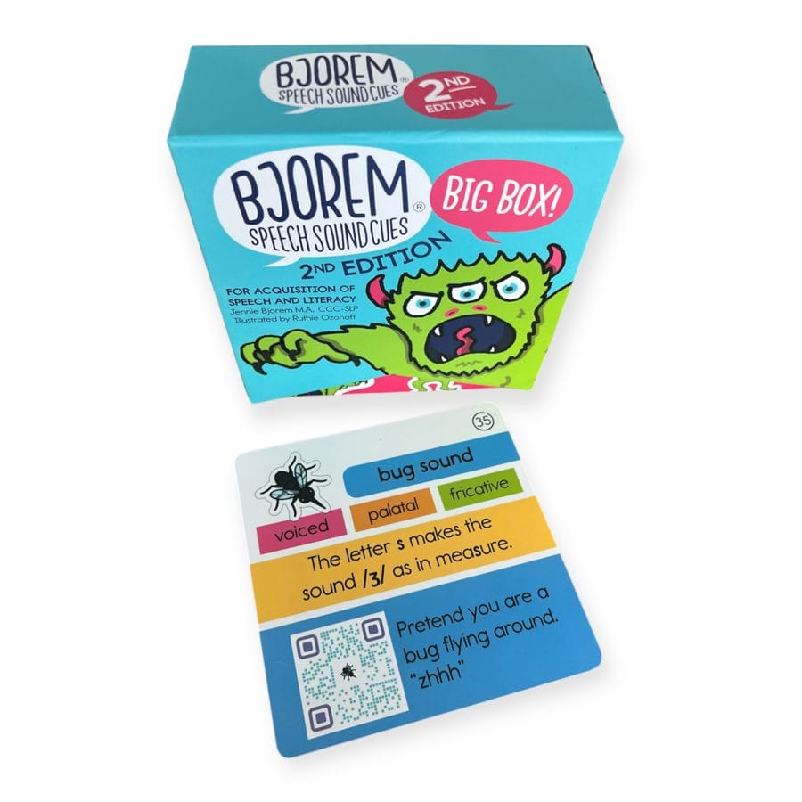 BIG BOX of Bjorem Speech Sound Cues - Speech Corner