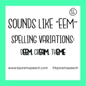 Bjorem Contrast Cues for Speech and Literacy - Speech Corner