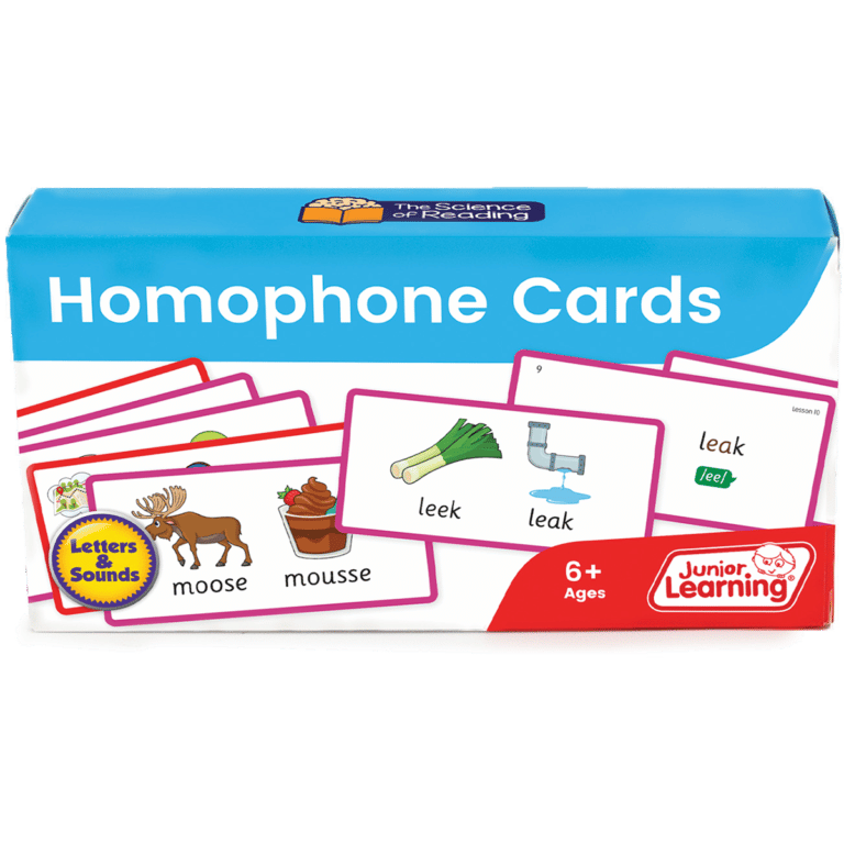 Homophone Cards Speech Corner
