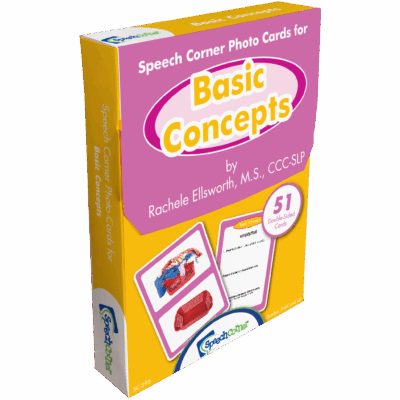 Basic Concepts - Speech Corner Photo Cards