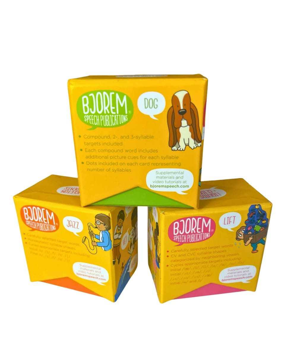 Bjorem Phonology Cycles Bundle Set #2 (Stridents, Syllableness, Liquids/Glides) - Image 2