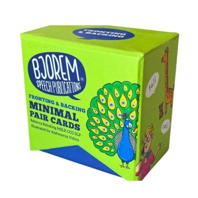 Bjorem Minimal Pairs: Fronting & Backing