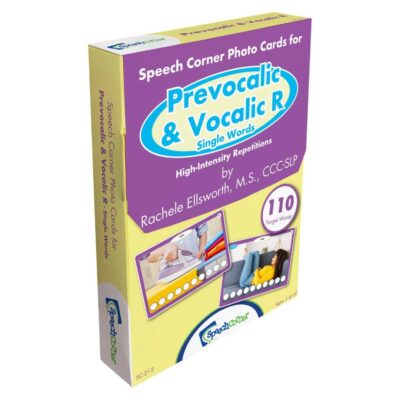 Speech Corner Photo Cards for Prevocalic and Vocalic R— Single Words (High-Intensity Repetitions)