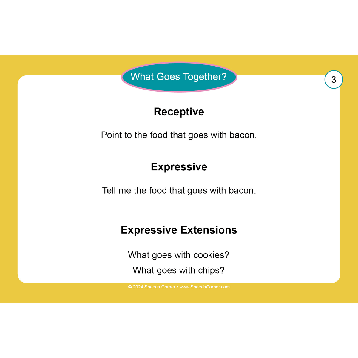 Speech Corner Photo Card Bundle— Categories (SC-201, SC-203, SC-294) - Image 2