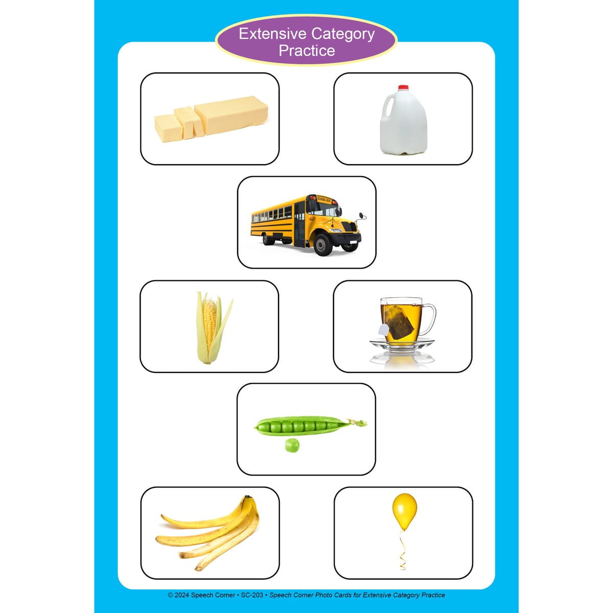 Speech Corner Photo Card Bundle— Categories (SC-201, SC-203, SC-294) - Image 8