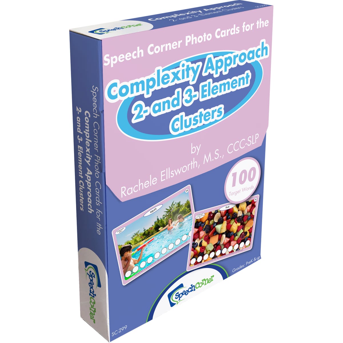 Speech Corner Photo Cards for the Complexity Approach 2- and 3-Element Clusters