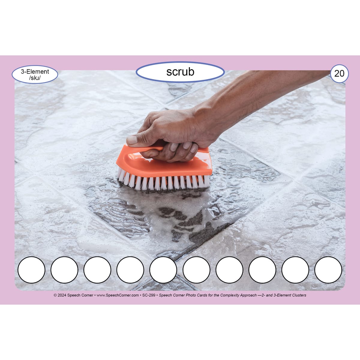 Speech Corner Photo Cards for the Complexity Approach 2- and 3-Element Clusters - Image 5