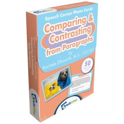 Speech Corner Photo Cards: Comparing & Contrasting from Paragraphs