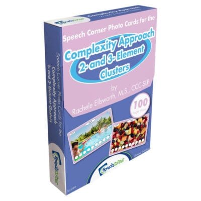 Speech Corner Photo Cards for the Complexity Approach 2- and 3-Element Clusters