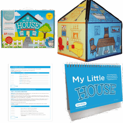 My Little House Felt Set & Language Screener
