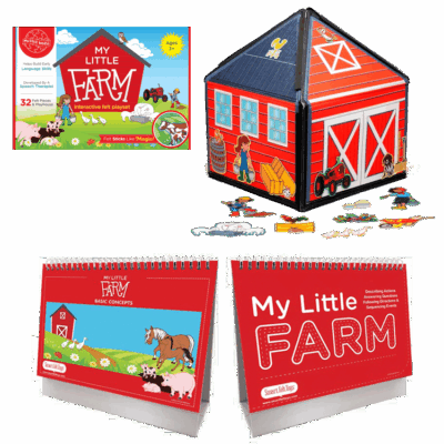 My Little Farm Felt Set & Language Screener