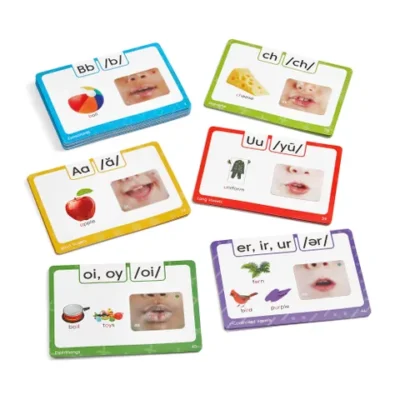 3D Sounds and Phonics Cards