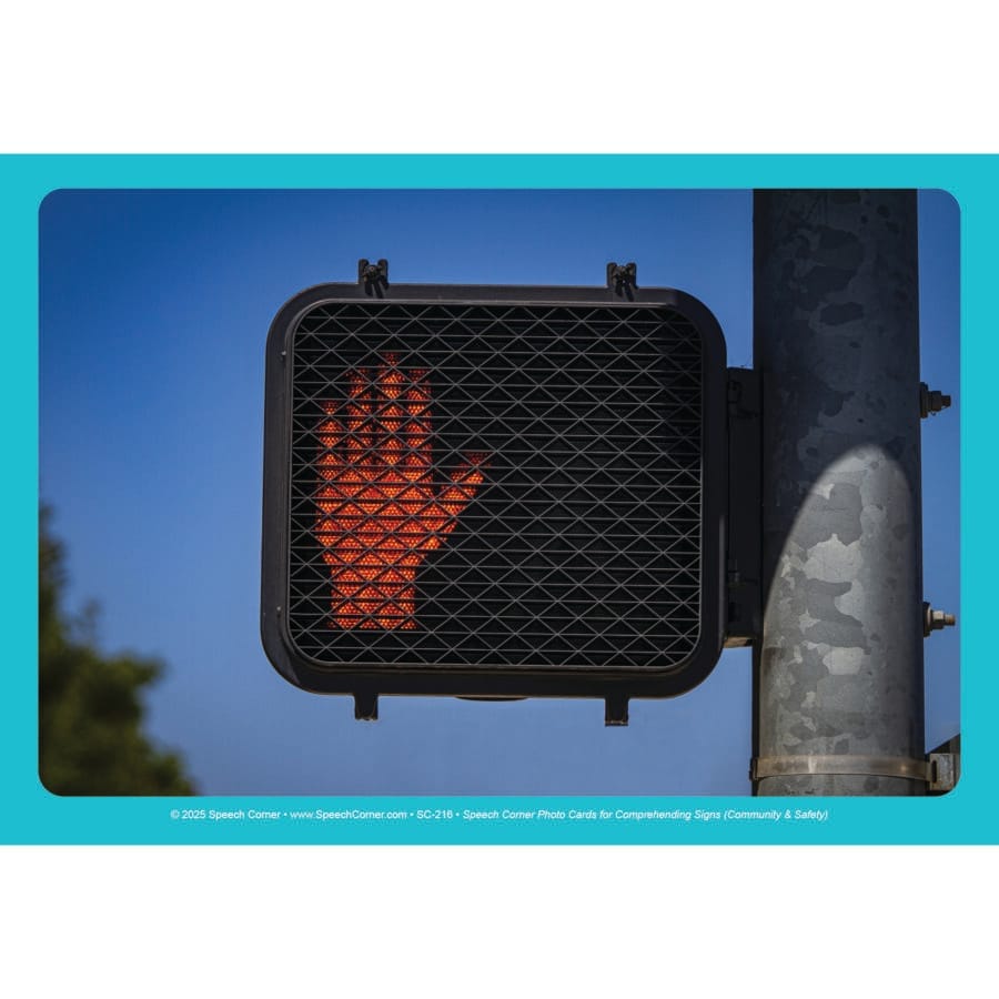 Speech Corner Photo Cards for Comprehending Signs (Community & Safety ...