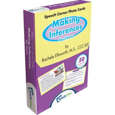 Speech Corner Photo Cards - Making Inferences for Teens